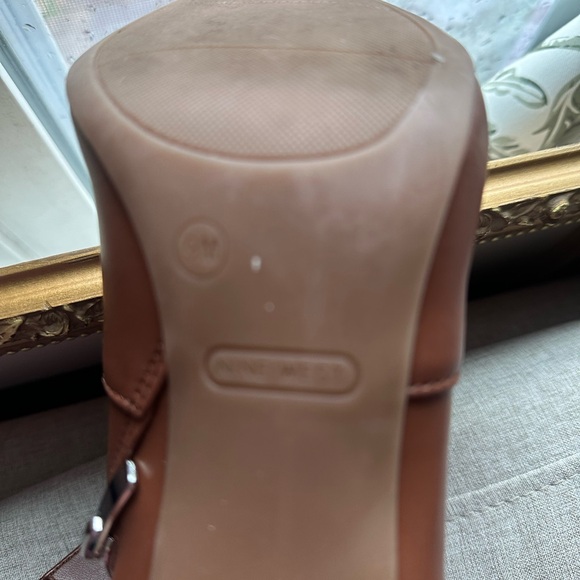 Nine West Tan Heeled Boots - Picture 2 of 5
